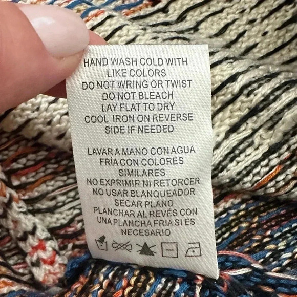 Altar’d State Aztec Sweater Women’s Small Southwest Longline Sleeveless Vest - Picture 4 of 6